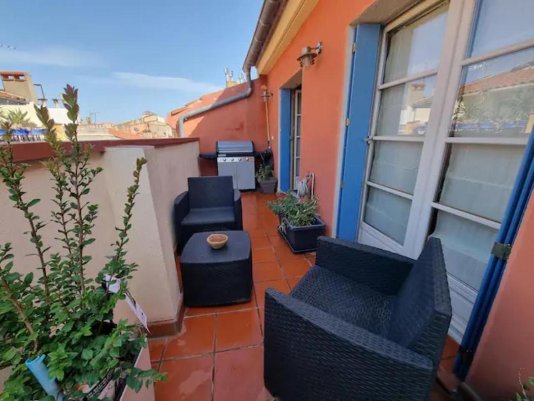 I Love Perpignan Duplex Terrasse Bagian luar foto